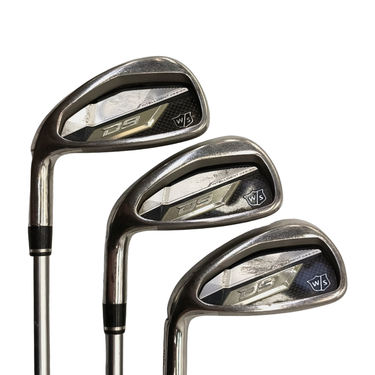 Venstre Wilson Staff D9 Jernsæt / 7-PW+SW / Flex Ladies / Grafit [model:birefnet-general] [bg:handrolled]
