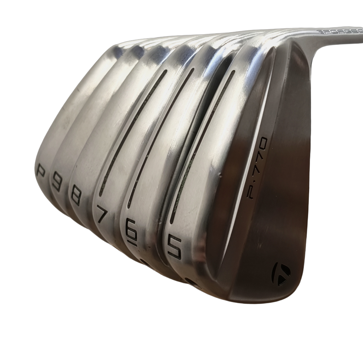 TaylorMade P770 2024 Jernsæt / 5-PW / Flex Stiff / Stål [model:birefnet-general] [bg:handrolled]