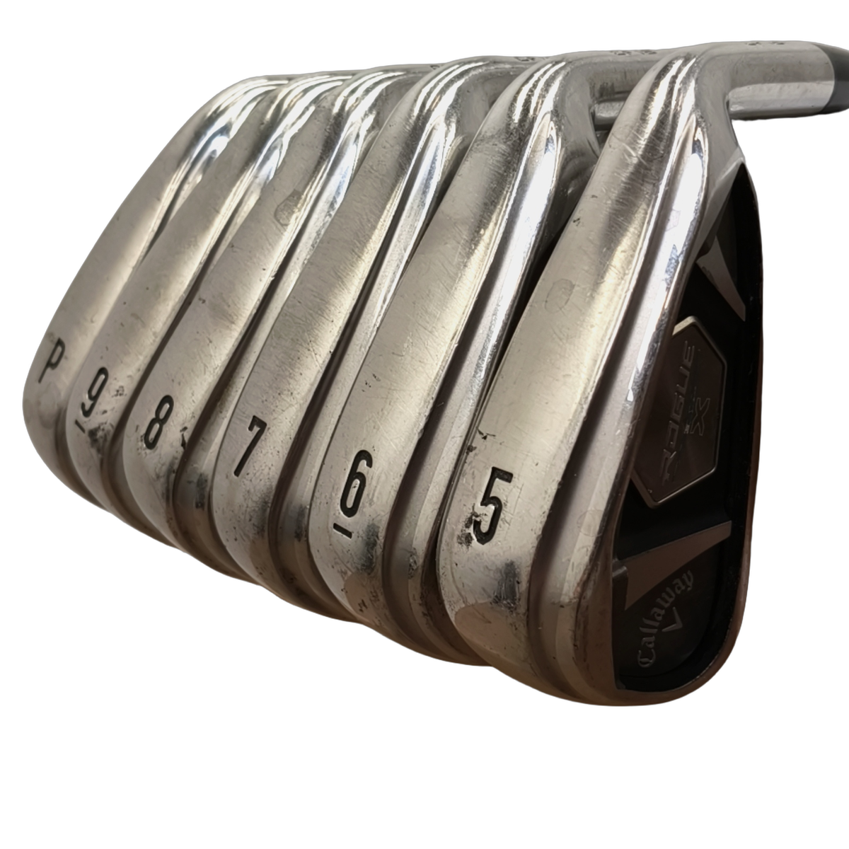 Callaway Rogue CF18 Jernsæt / 5-PW / Flex Regular / Stål [model:birefnet-general] [bg:handrolled]