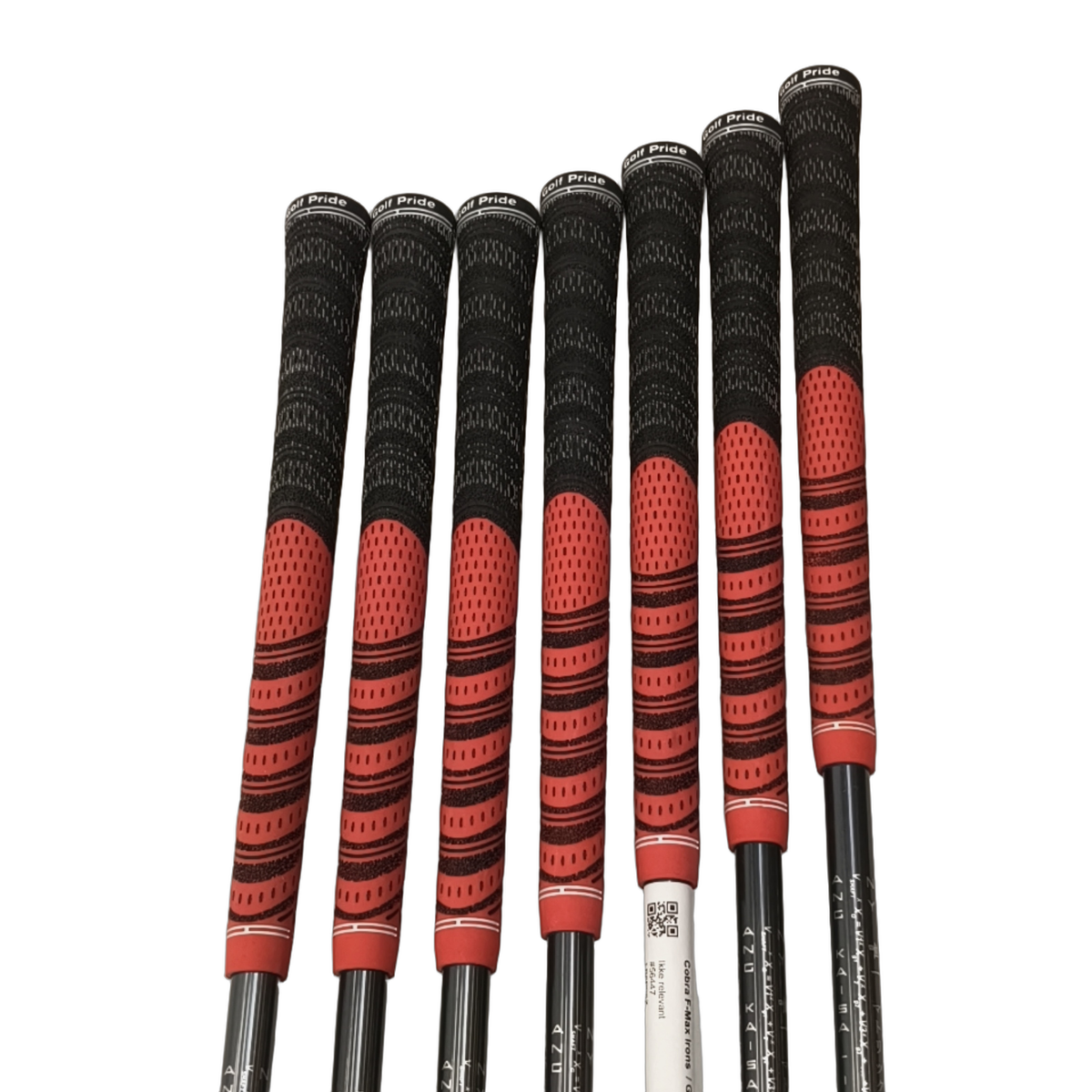 Venstre Cobra Max TecFlo Jernsæt / 5-PW+GW / Flex A-flex / Grafit [model:birefnet-general] [bg:handrolled]