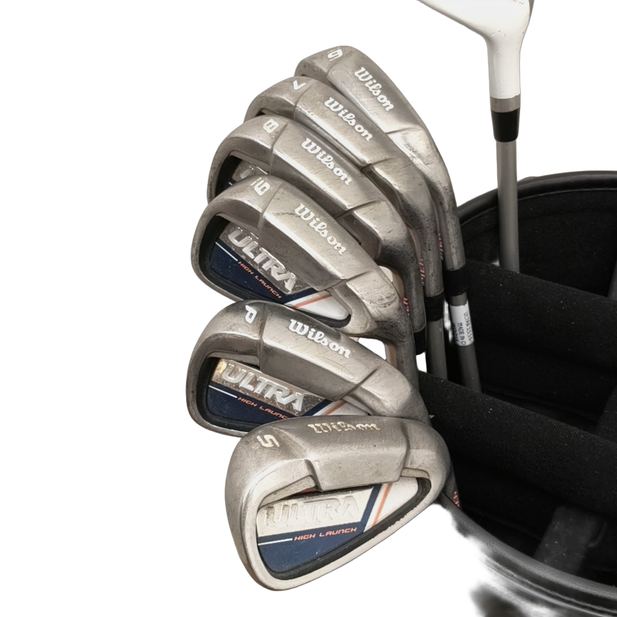 Wilson Ultra High Launch Komplet Sæt Uden Bag / 6-PW+SW / Flex Ladies / Grafit [model:birefnet-general] [bg:handrolled]