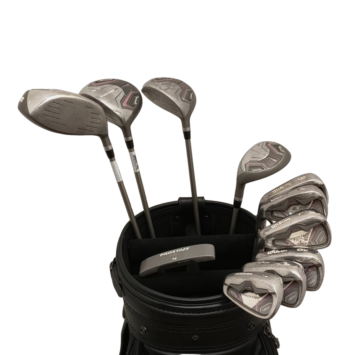 Venstre Wilson Prostaff HL Komplet Sæt Uden Bag / 6-PW+SW / Flex Ladies / Grafit [model:birefnet-general] [bg:handrolled]