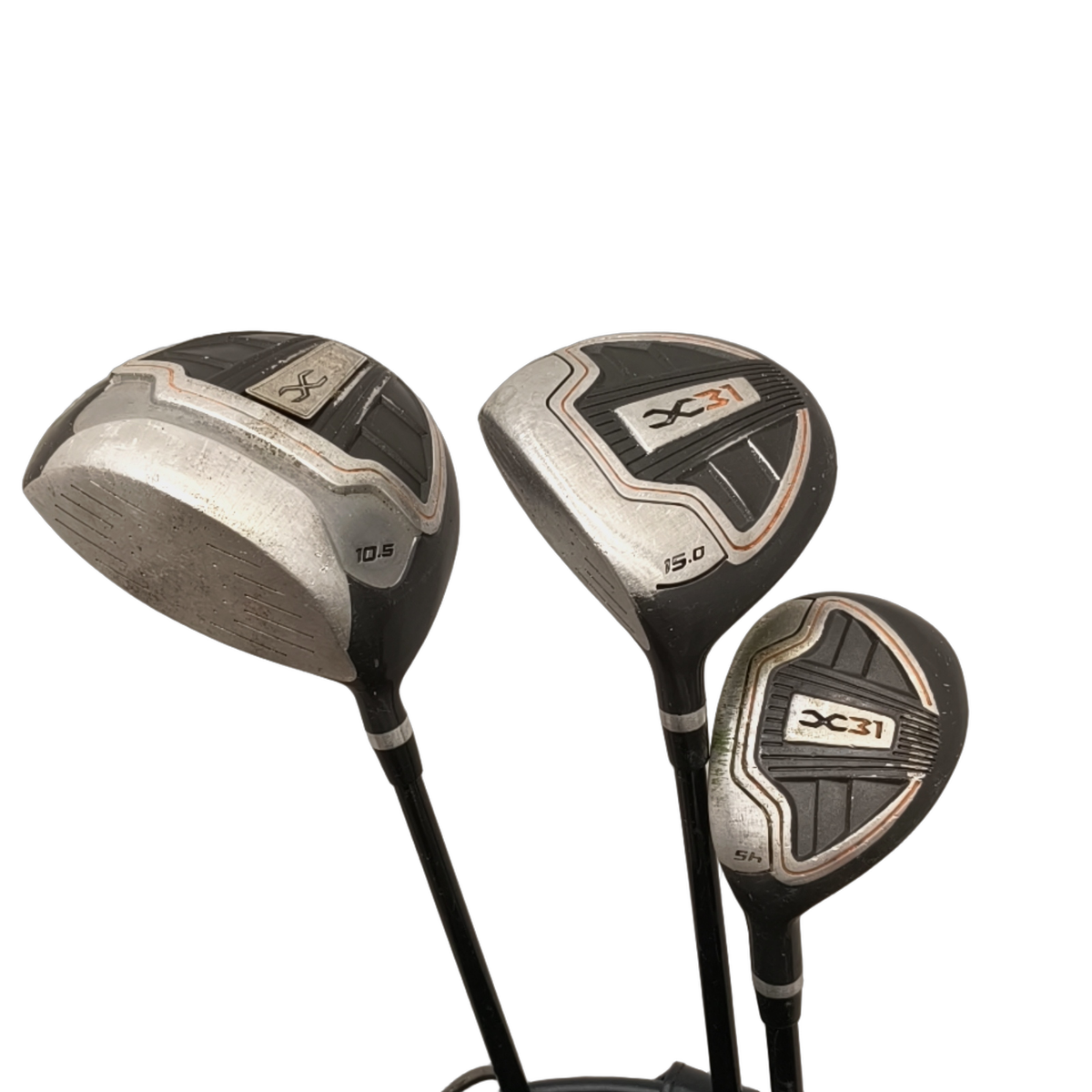 Venstre Wilson X31 Komplet Sæt Uden Bag / 7-PW+SW / Flex Regular / Stål [model:birefnet-general] [bg:handrolled]