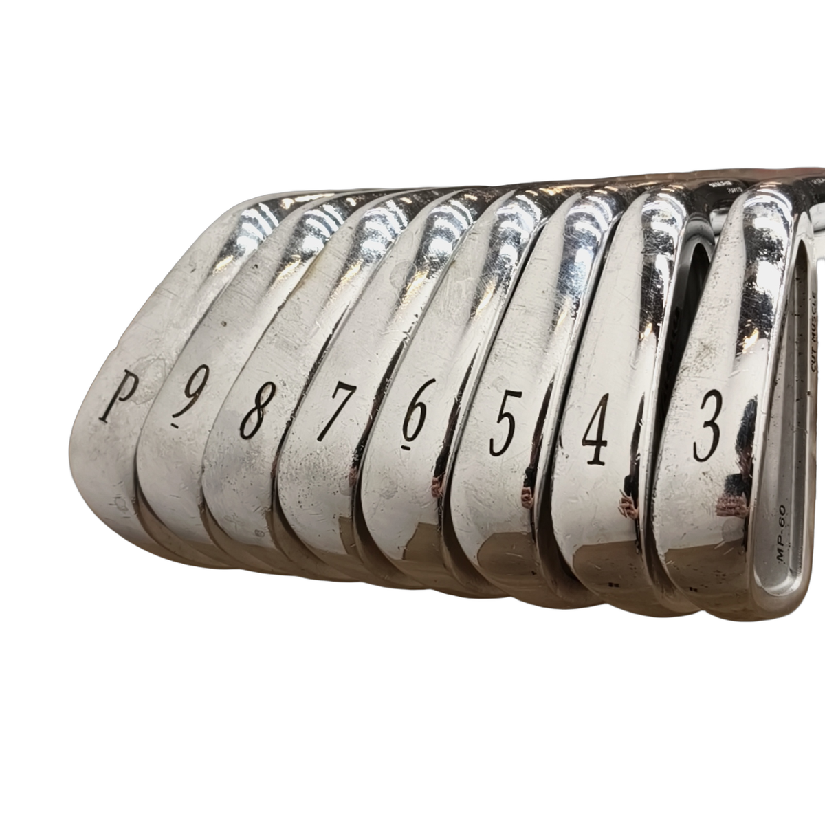 Mizuno MP-60 Jernsæt / 3-PW / Flex Regular / Stål [model:birefnet-general] [bg:handrolled]