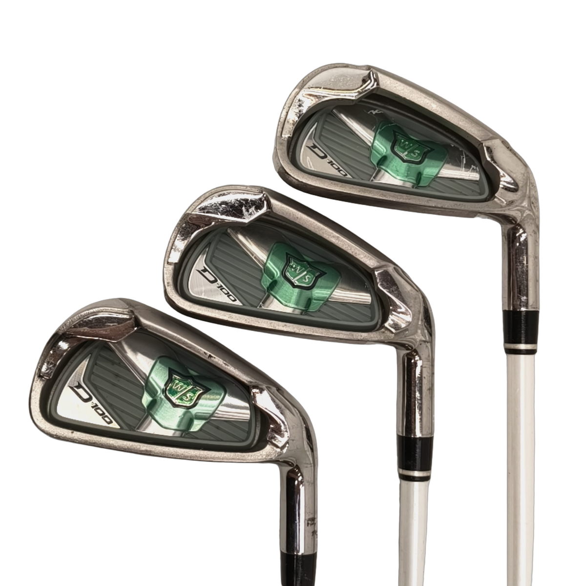Wilson Staff D100 Jernsæt / 5-PW / Flex Ladies / Grafit [model:birefnet-general] [bg:handrolled]