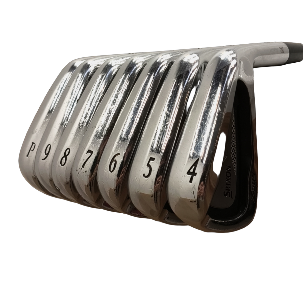 Srixon Z585|Z785 Jernsæt / 4-PW / Flex X-Stiff / Stål [model:birefnet-general] [bg:handrolled]