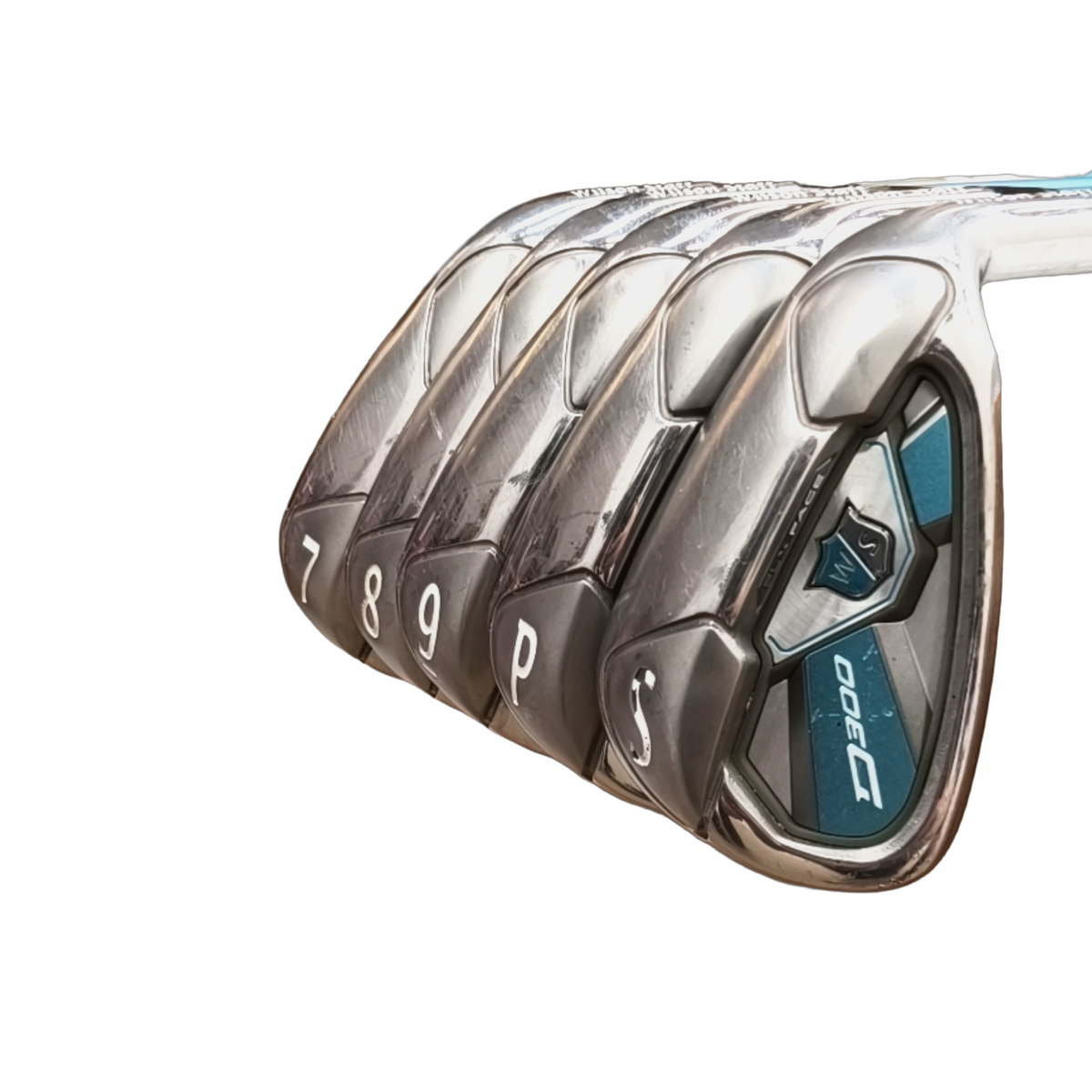 Wilson Staff D300 Jernsæt / 7-PW+SW / Flex Ladies / Grafit [model:birefnet-general] [bg:handrolled]