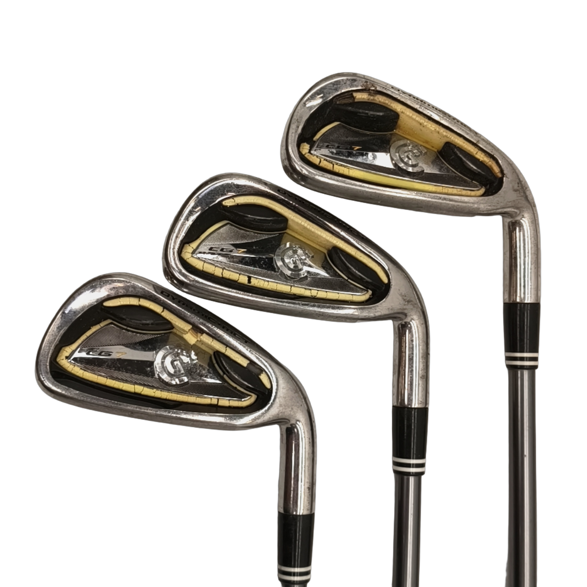 Cleveland CG7 Jernsæt / 7-PW+SW / Flex A-flex / Grafit [model:birefnet-general] [bg:handrolled]