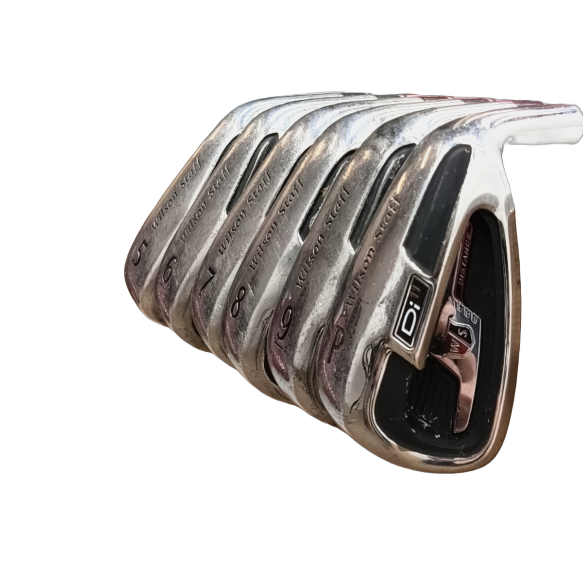 Wilson Staff Di11 Jernsæt / 5-PW / Flex Regular / Grafit [model:birefnet-general] [bg:handrolled]