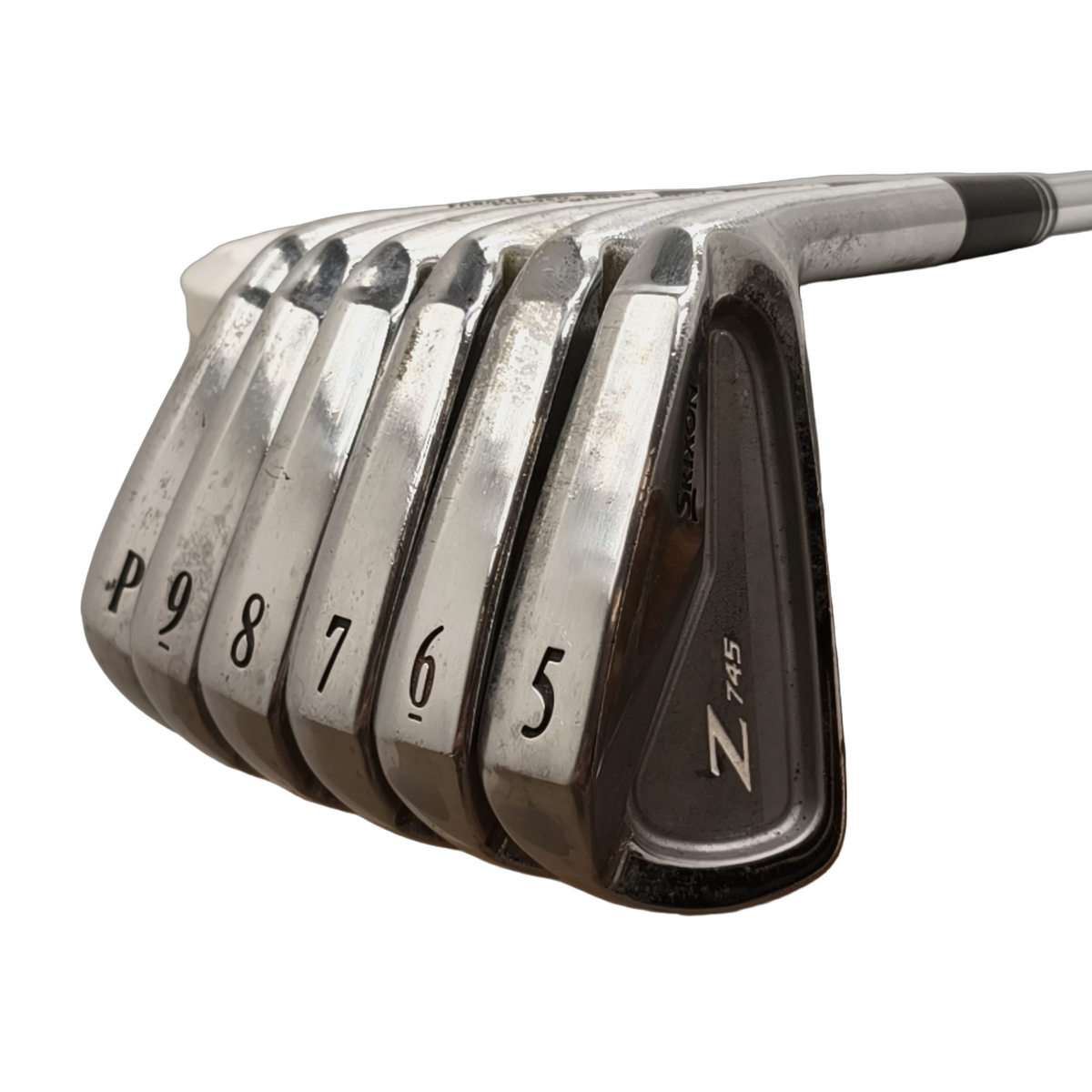 Srixon Z 745 Jernsæt / 5-PW / Flex X-Stiff / Stål [model:birefnet-general] [bg:handrolled]