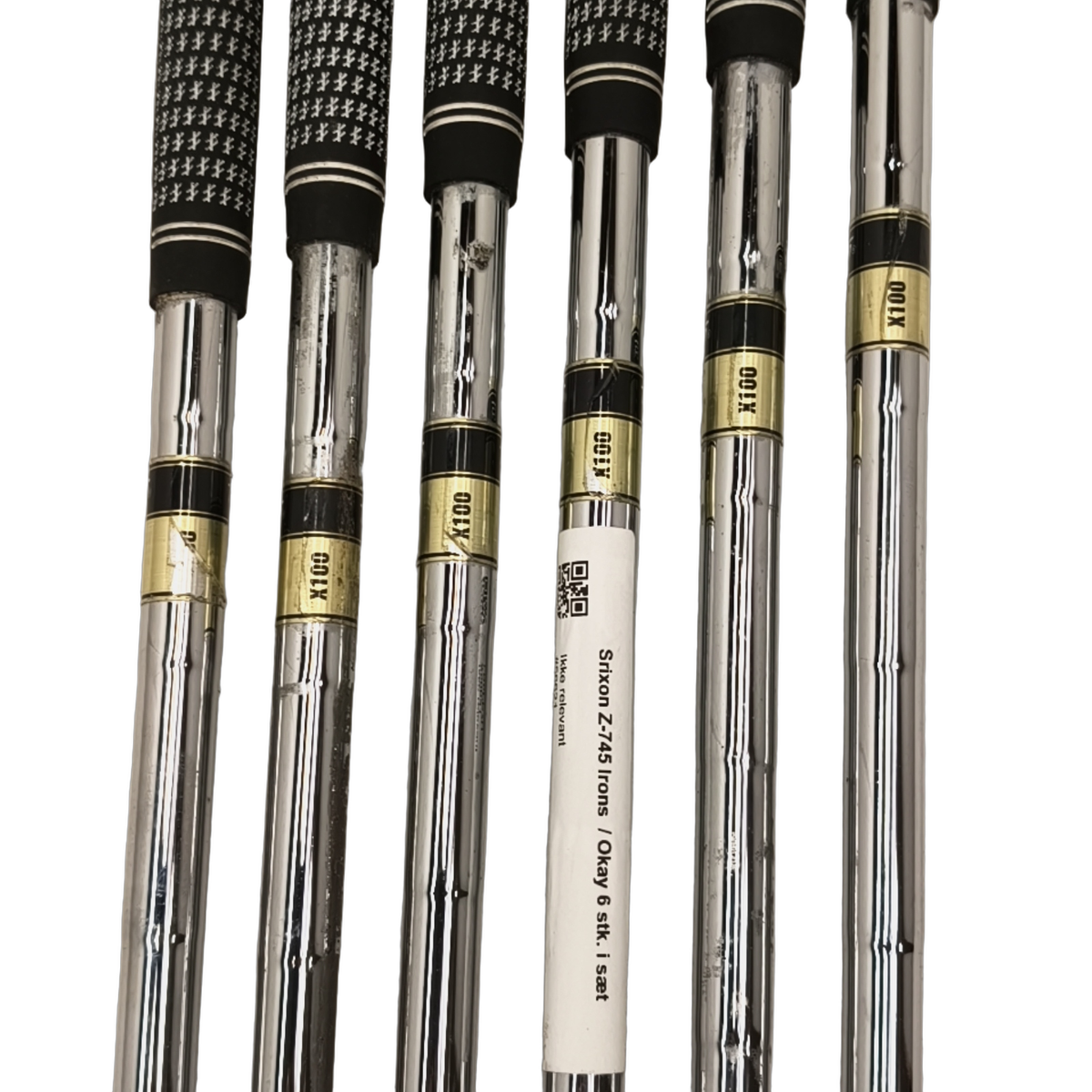 Srixon Z 745 Jernsæt / 5-PW / Flex X-Stiff / Stål [model:birefnet-general] [bg:handrolled]