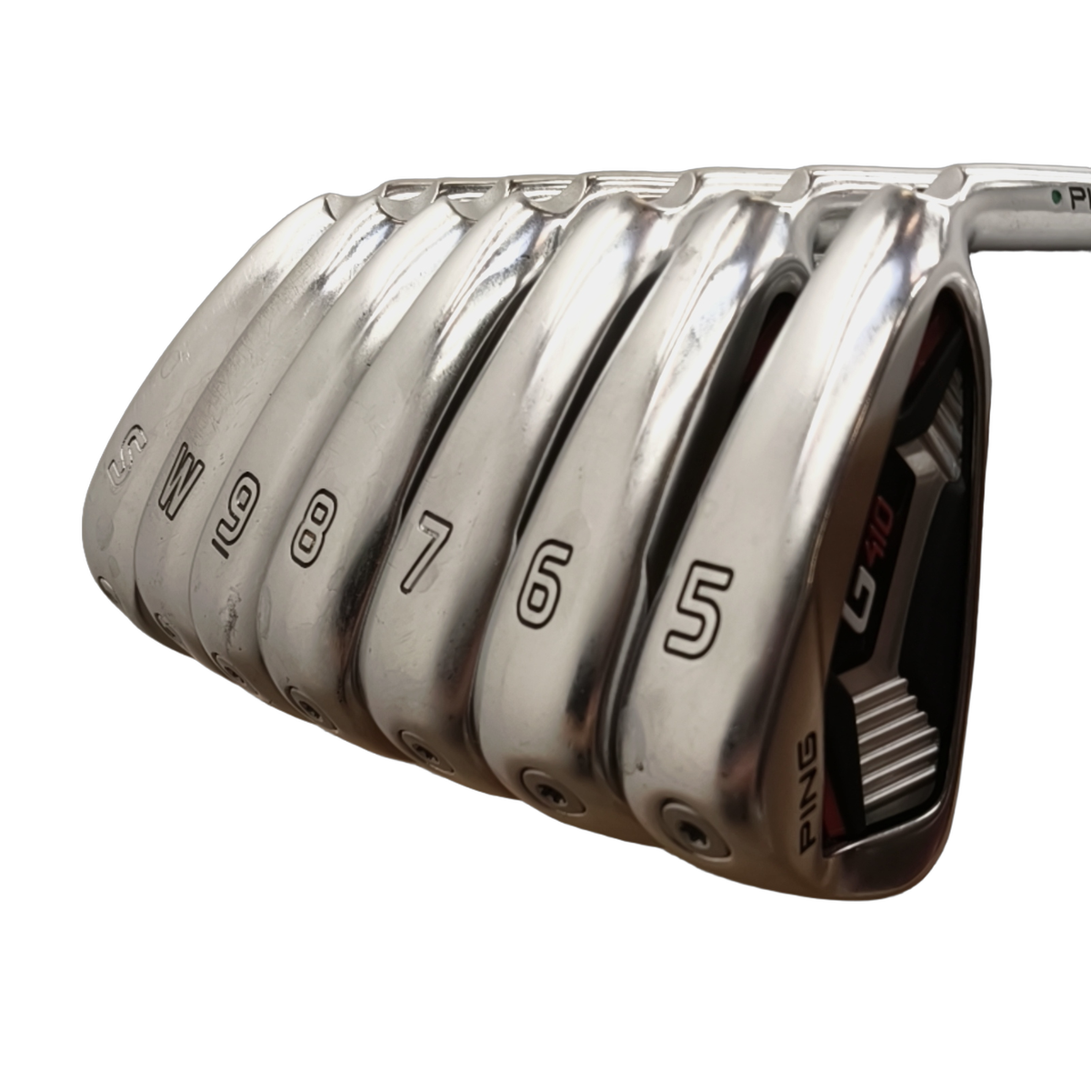 PING G410 Jernsæt / 5-PW+SW / Flex Regular / Stål [model:birefnet-general] [bg:handrolled]