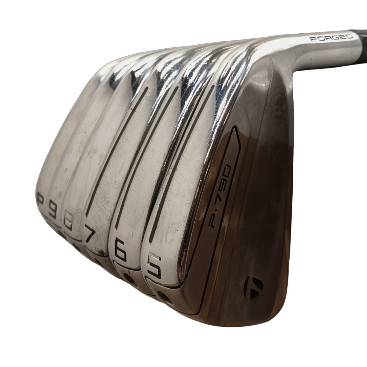 TaylorMade P790 2019 iron set / 5-PW / Flex A-flex / Graphite [model:birefnet-general] [bg:handrolled]