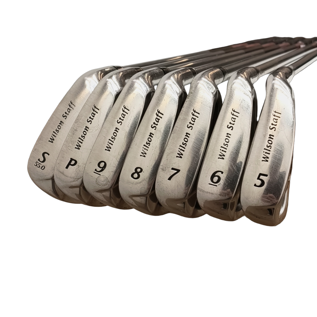 Wilson Staff DI9 Jernsæt / 5-PW+SW / Flex Regular / Grafit [model:birefnet-general] [bg:handrolled]