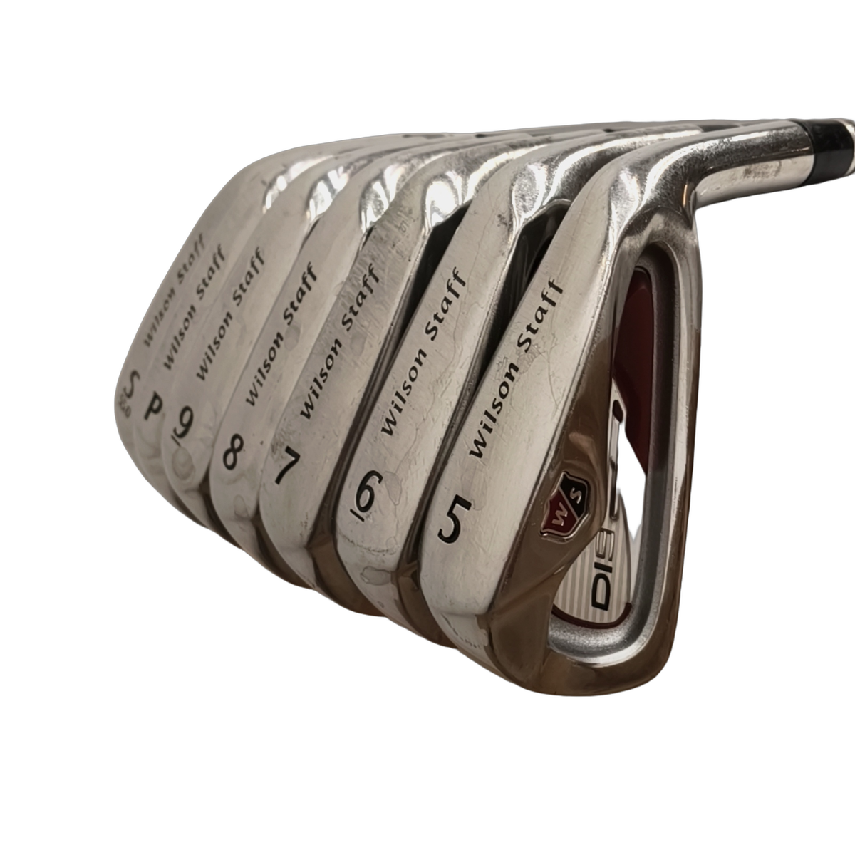Wilson Staff DI9 Jernsæt / 5-PW+SW / Flex Regular / Grafit [model:birefnet-general] [bg:handrolled]