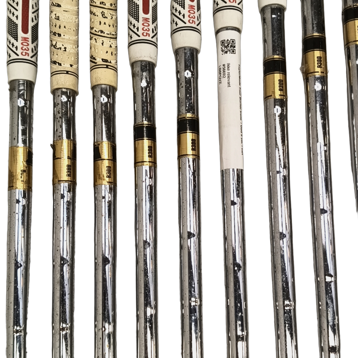 TaylorMade Burner 2.0 Jernsæt / 4-PW+AW+SW / Flex Regular / Stål [model:birefnet-general] [bg:handrolled]