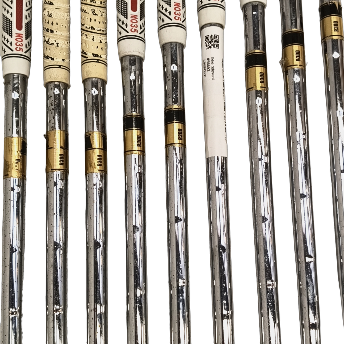 TaylorMade Burner 2.0 Jernsæt / 4-PW+AW+SW / Flex Regular / Stål [model:birefnet-general] [bg:handrolled]