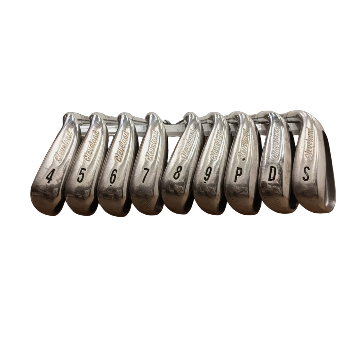 Cleveland Launcher Jernsæt / 4-PW+AW+SW / Flex A-flex / Grafit [model:birefnet-general] [bg:handrolled]