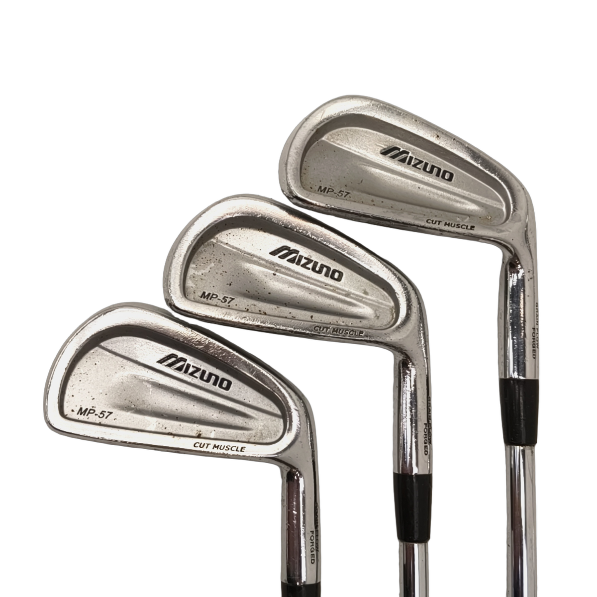 Mizuno MP-57 Jernsæt / 4+6i-Pw / Flex Regular / Stål [model:birefnet-general] [bg:handrolled]