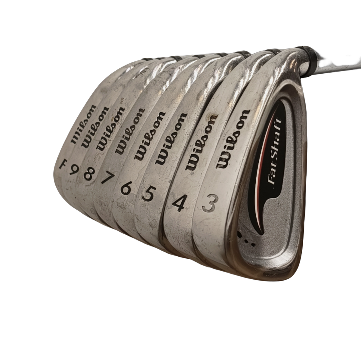 Wilson Fatshaft Jernsæt / 3-PW / Flex Regular / Stål [model:birefnet-general] [bg:handrolled]