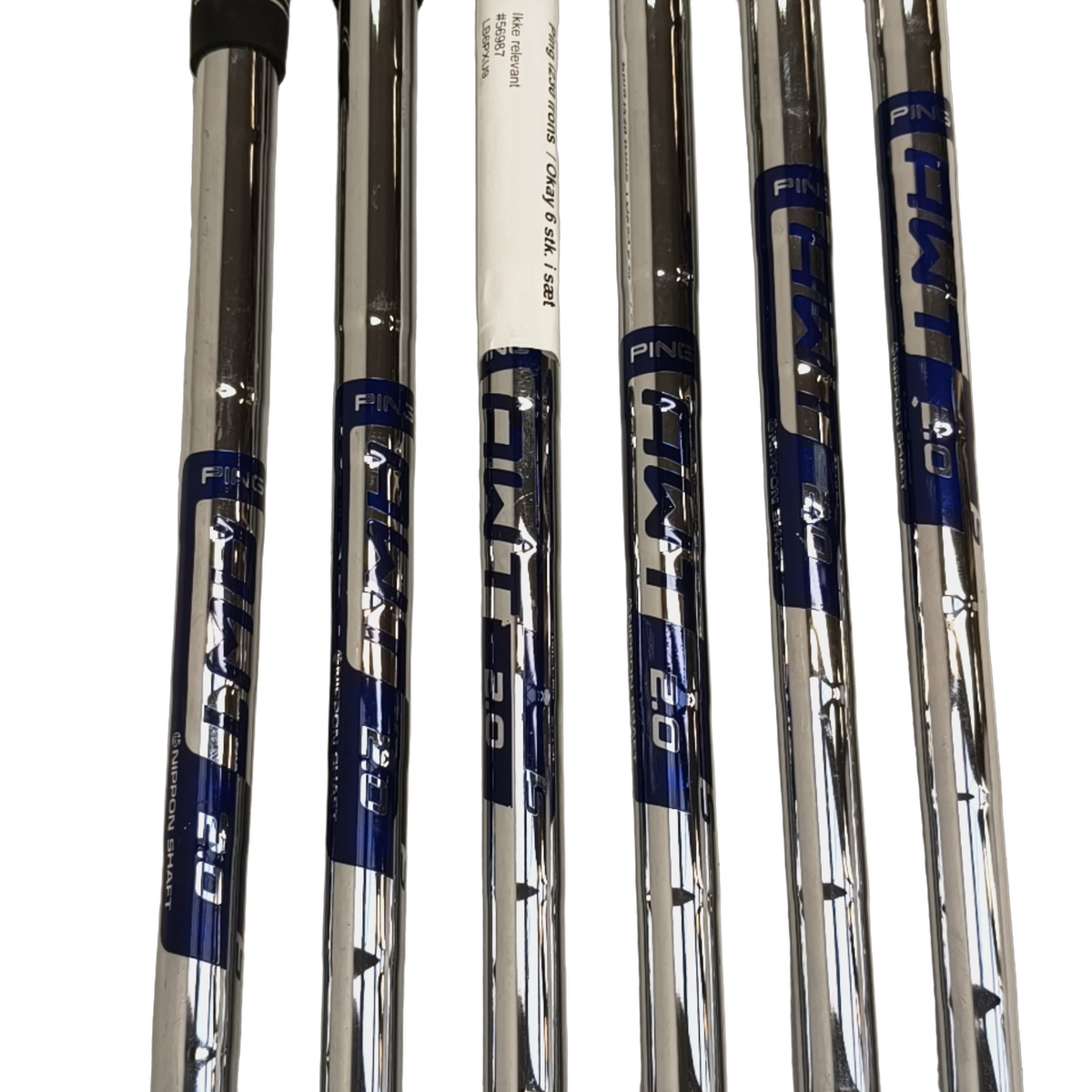 PING i230 Jernsæt / 4-9i / Flex Stiff / Stål [model:birefnet-general] [bg:handrolled]