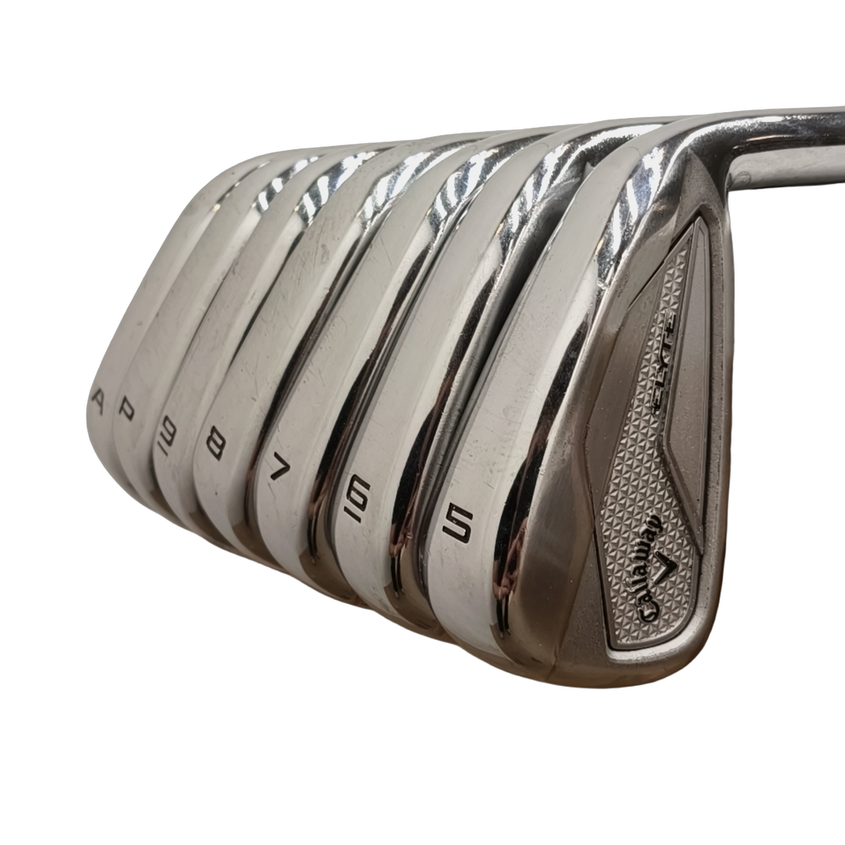 Callaway Elyte Iron Set / 5-PW+AW / Flex X-Stiff / Steel [model:birefnet-general] [bg:handrolled]