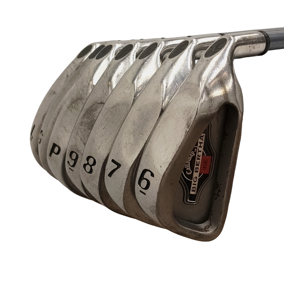Callaway Big Bertha Iron Set / 6-PW+SW+LW / Flex A-flex / Graphite [model:birefnet-general] [bg:handrolled]