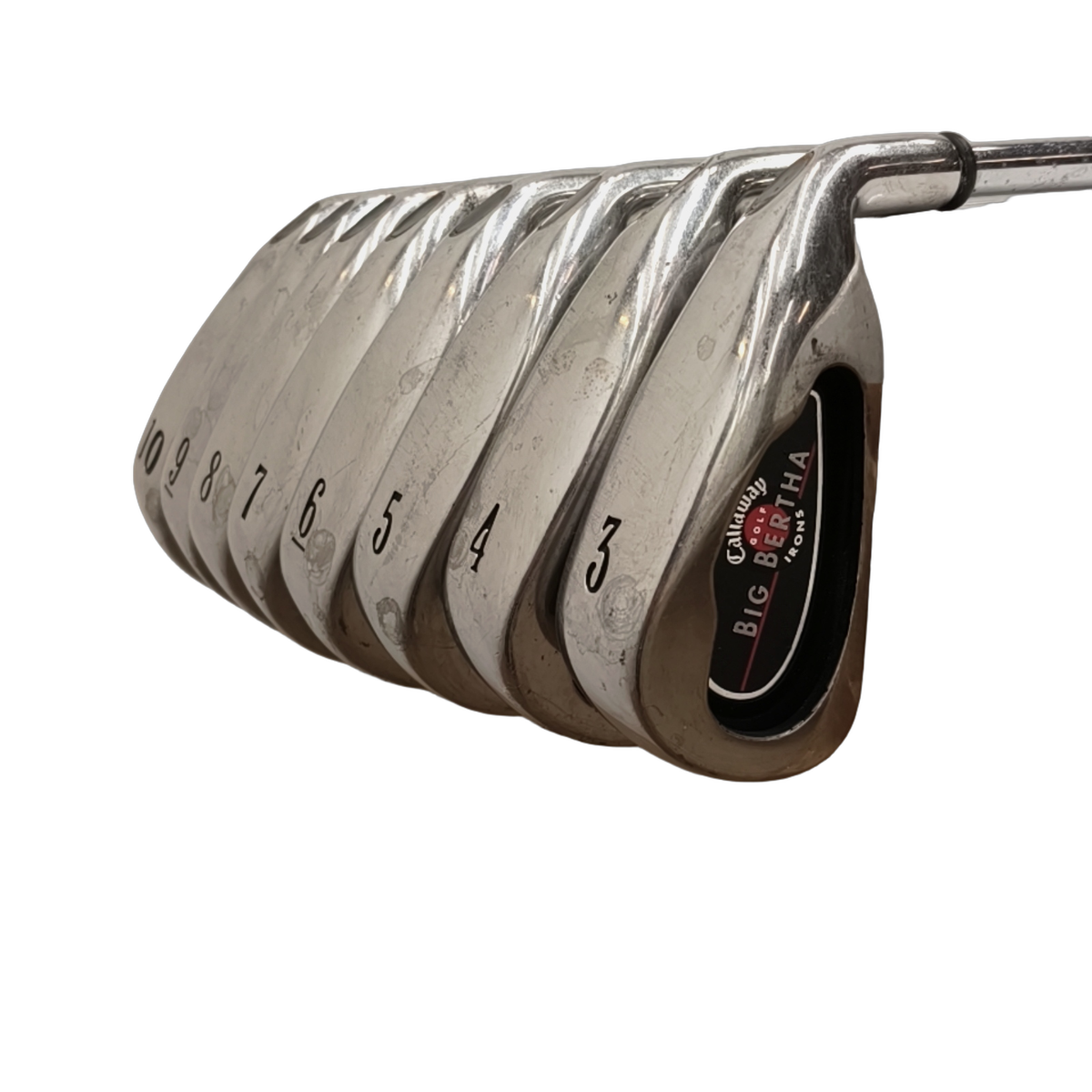 Callaway Big Bertha Iron Set / 3-PW / Flex Uniflex / Steel [model:birefnet-general] [bg:handrolled]