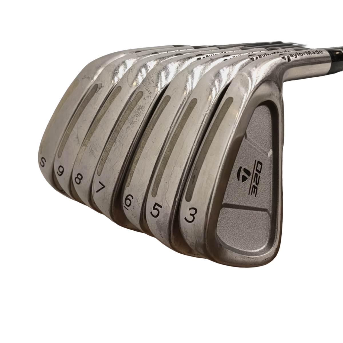 TaylorMade 320 Iron Set / 3+5i-9+SW / Flex Regular / Graphite [model:birefnet-general] [bg:handrolled]