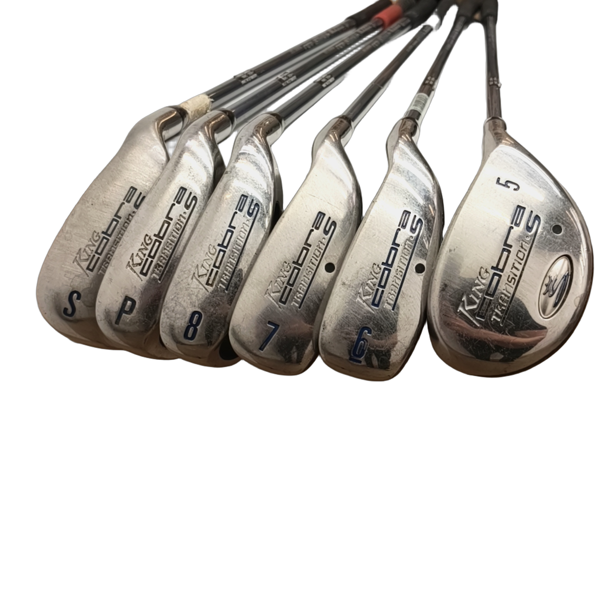 Cobra Transition S Jernsæt / 5-8i+PW+SW / Flex Ladies / Grafit [model:birefnet-general] [bg:handrolled]