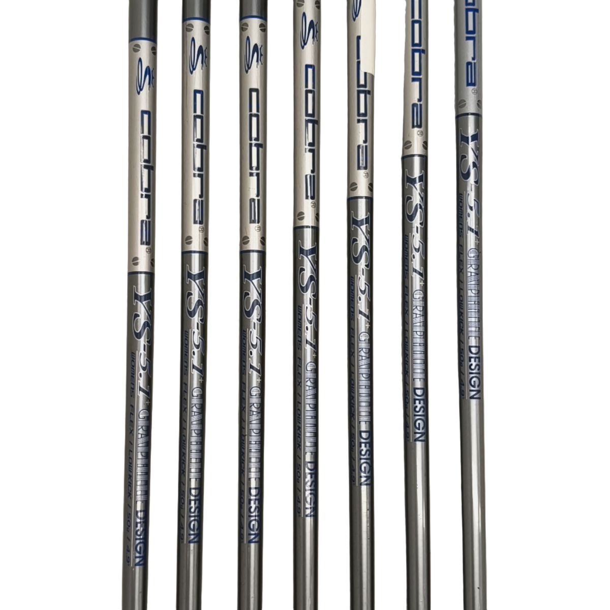 Cobra King S9 Jernsæt / 5-PW+SW / Flex Ladies / Grafit [model:birefnet-general] [bg:handrolled]