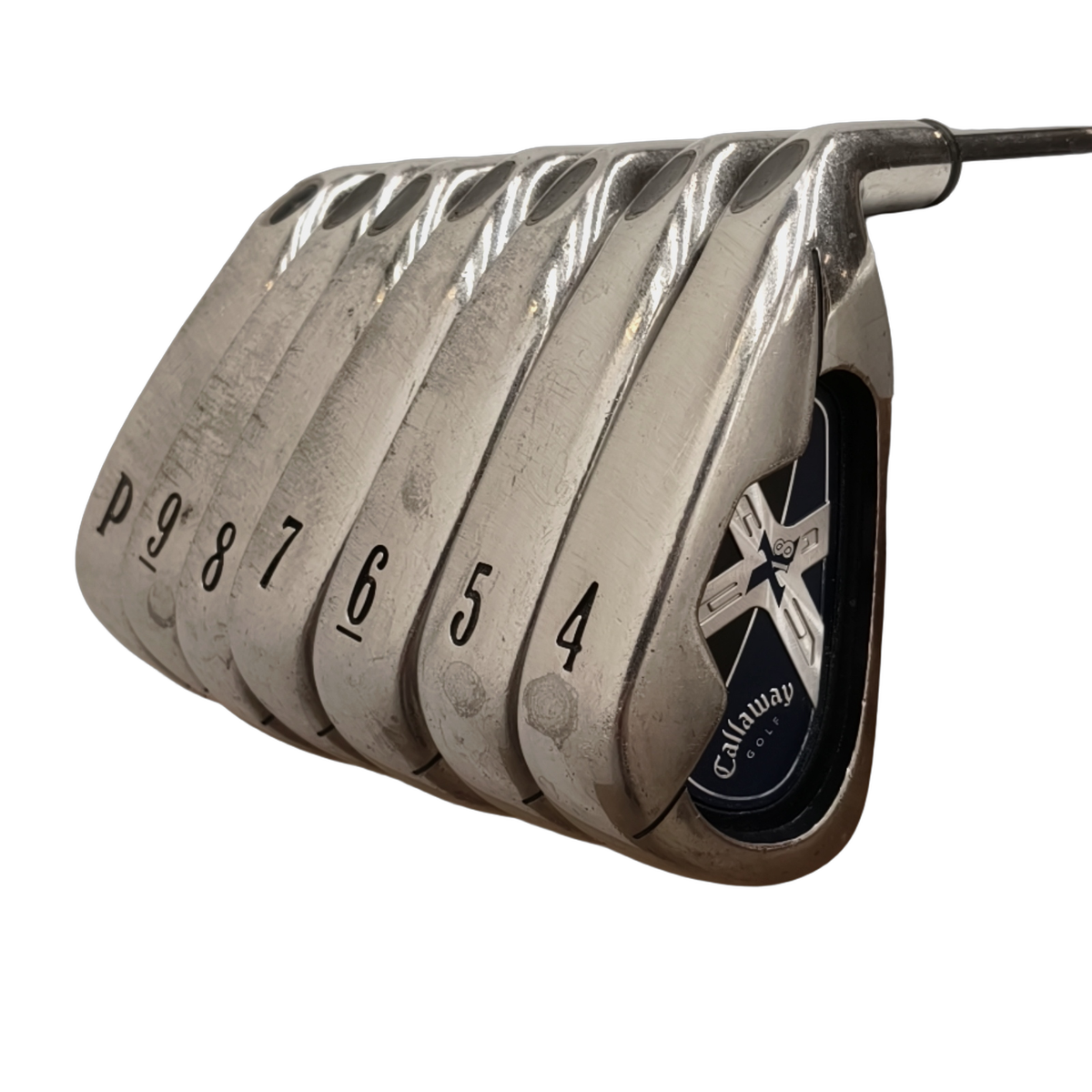 Callaway X18 Eisenset / 4-PW / Flex Regular / Stahl [model:birefnet-general] [bg:handrolled]
