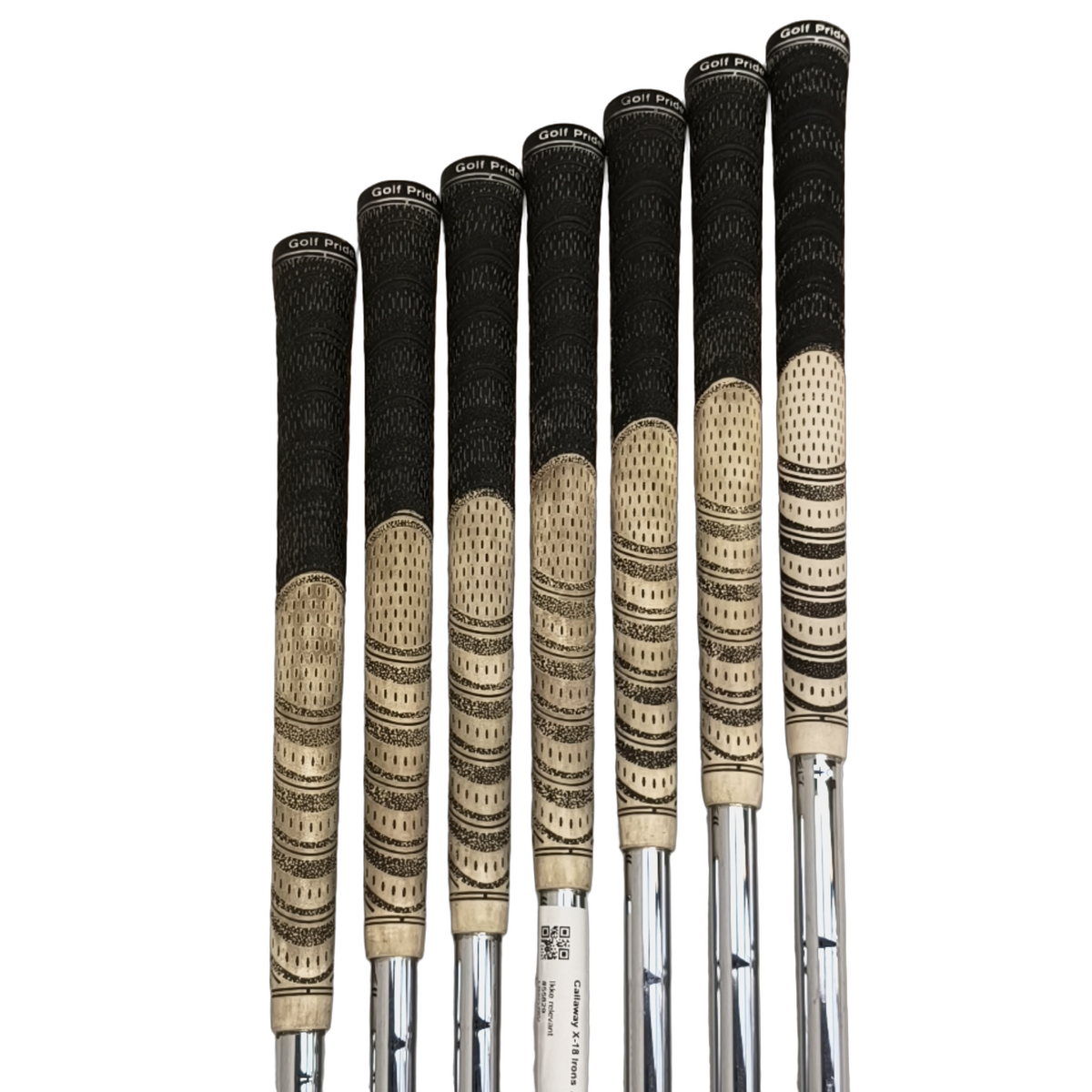 Callaway X18 Eisenset / 4-PW / Flex Regular / Stahl [model:birefnet-general] [bg:handrolled]