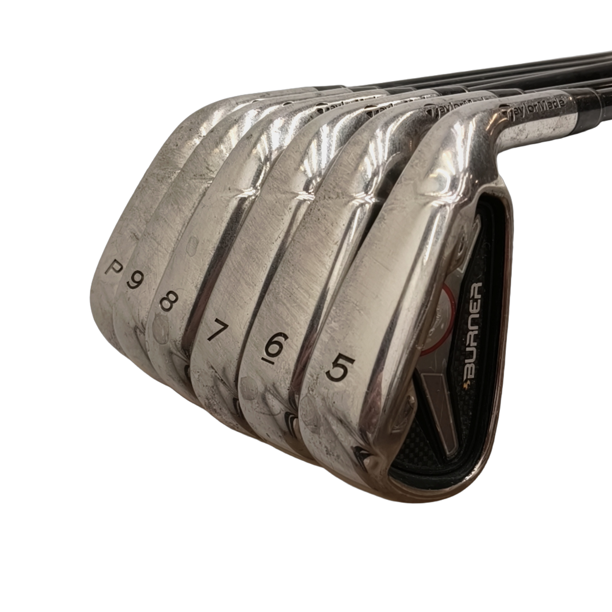 TaylorMade Burner Jernsæt / 5-PW / Flex Regular / Grafit [model:birefnet-general] [bg:handrolled]
