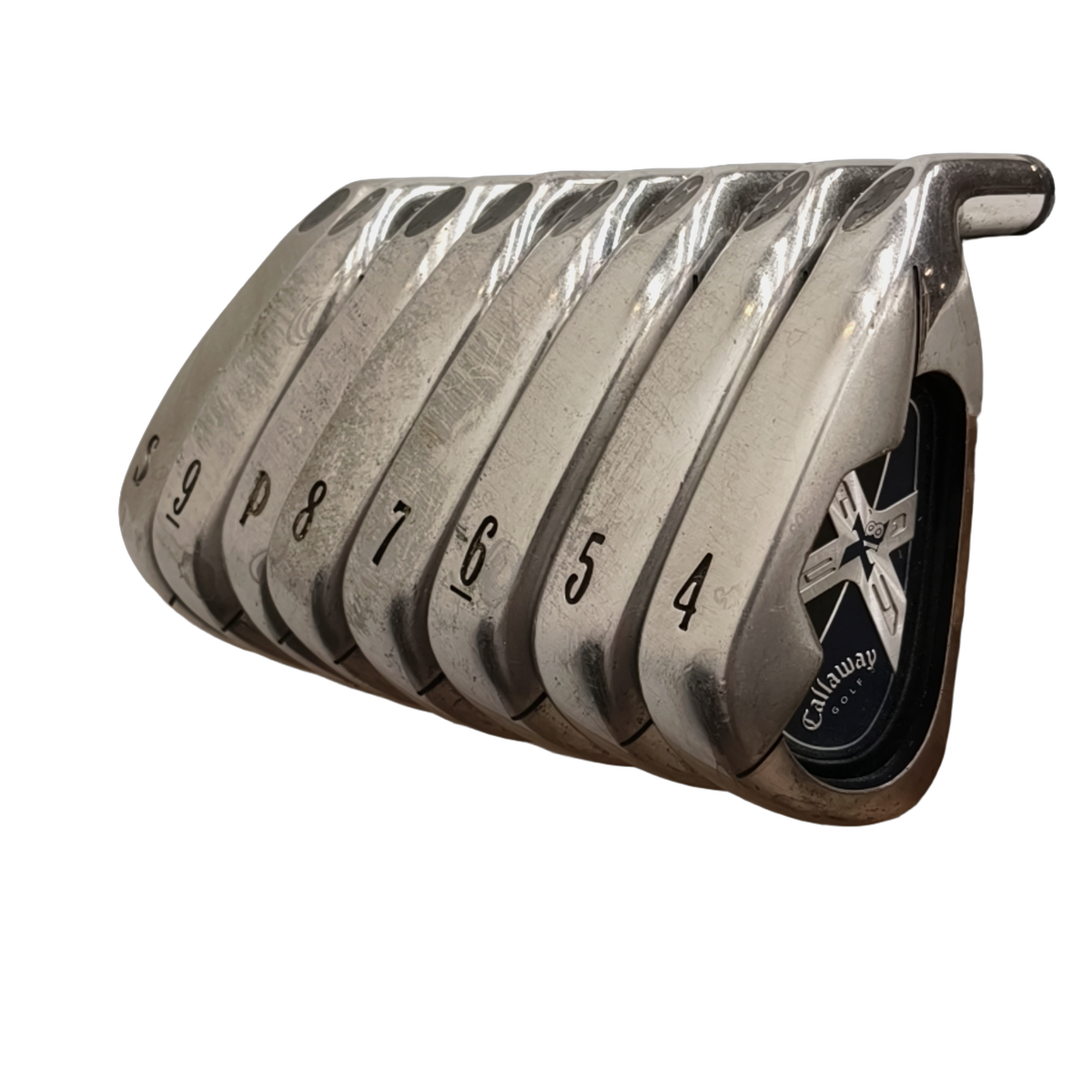 Callaway X18 Iron Set / 4-PW+SW / Flex Regular / Graphite [model:birefnet-general] [bg:handrolled]