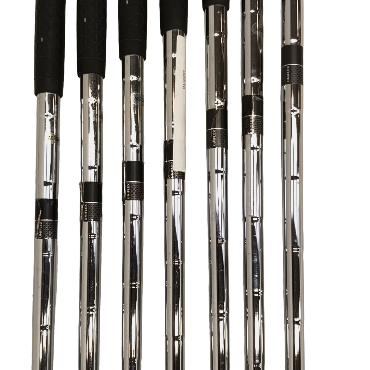 Venstre Callaway Razr X Jernsæt / 4-PW / Flex Uniflex / Stål [model:birefnet-general] [bg:handrolled]