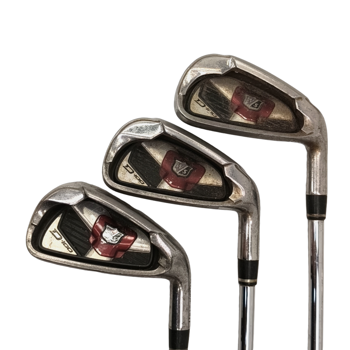 Wilson Staff D100 Jernsæt / 5-9i / Flex Uniflex / Stål [model:birefnet-general] [bg:handrolled]