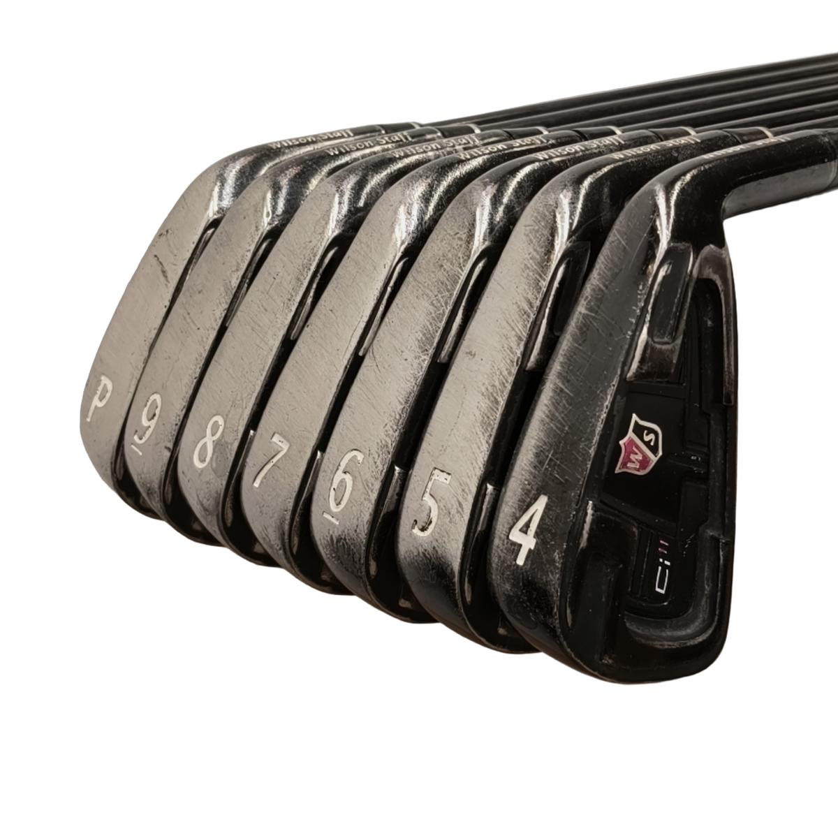 Wilson Staff Ci11 IJzerset / 4-PW / Flex Regular / Grafiet [model:birefnet-general] [bg:handrolled]
