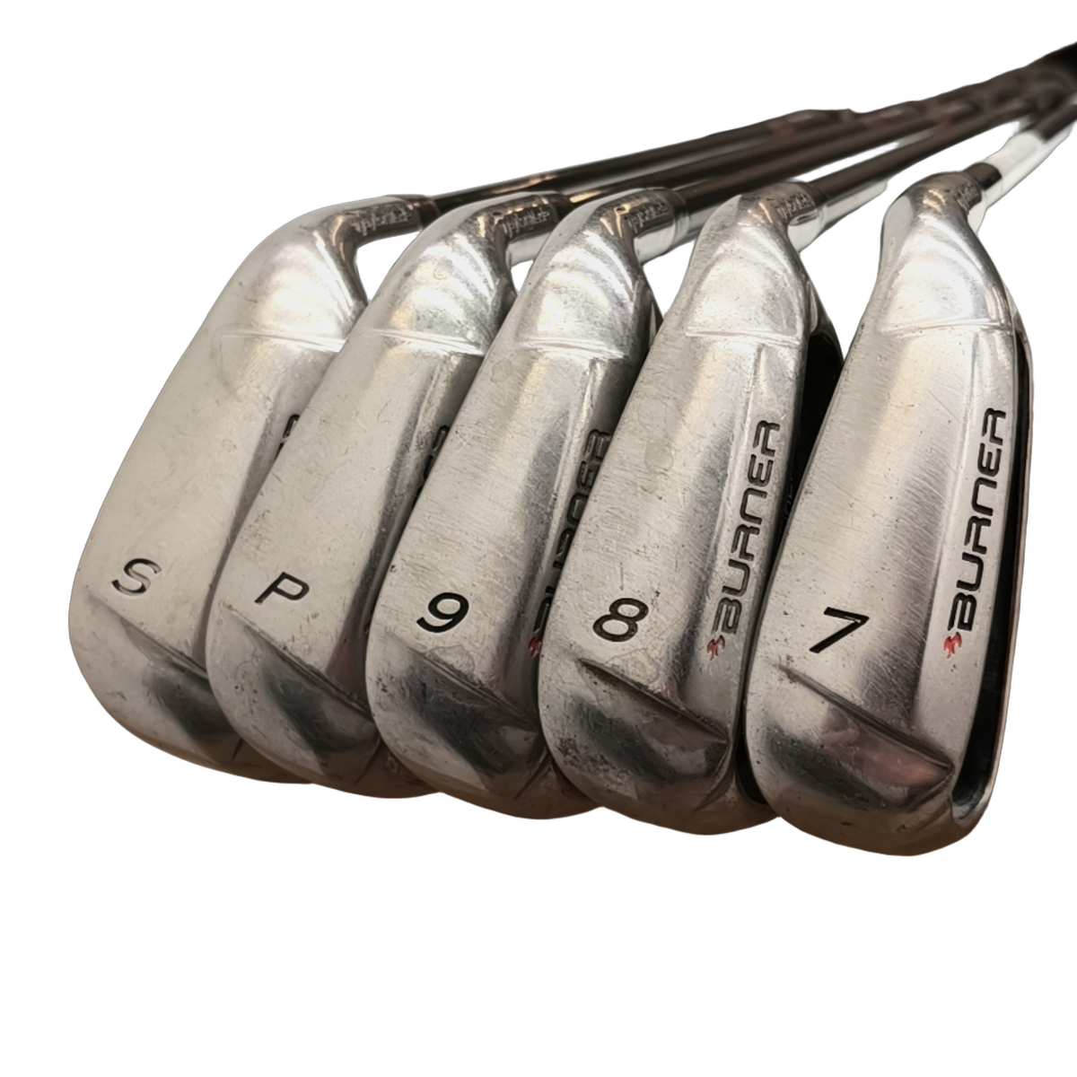 TaylorMade Burner Superlaunch Jernsæt / 7-PW+SW / Flex Regular / Grafit [model:birefnet-general] [bg:handrolled]