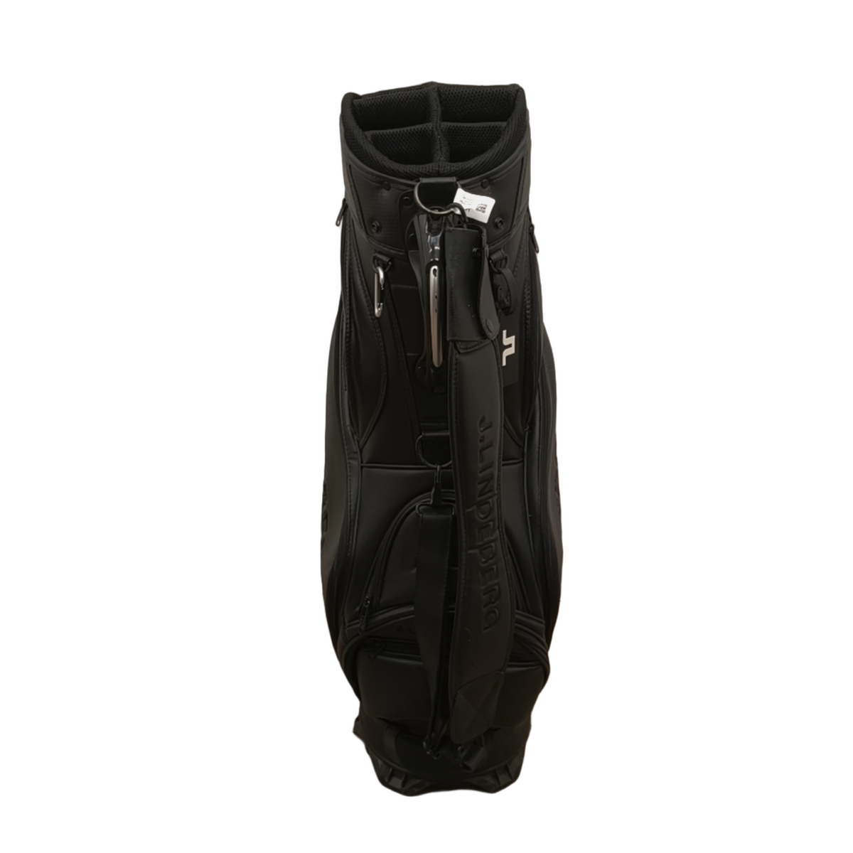J. Lindeberg Bolsa de golf de cuero / 8-Way / Negro [model:birefnet-general] [bg:handrolled]