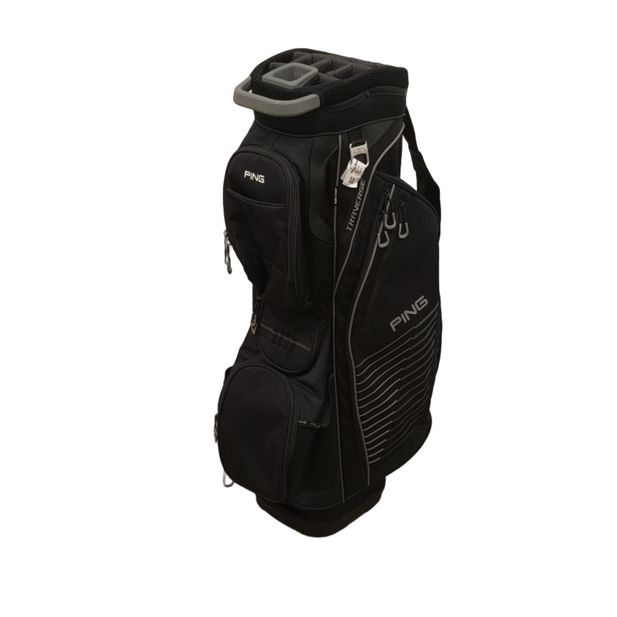 PING Sac de golf Traverse / 14-Way / Noir [model:birefnet-general] [bg:handrolled]