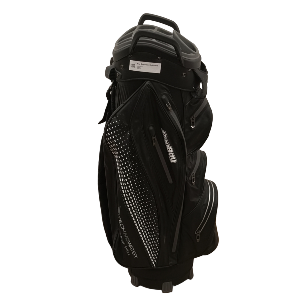 BagBoy TechNoWater Golf Bag / 14-Rum / Sort [model:birefnet-general] [bg:handrolled]