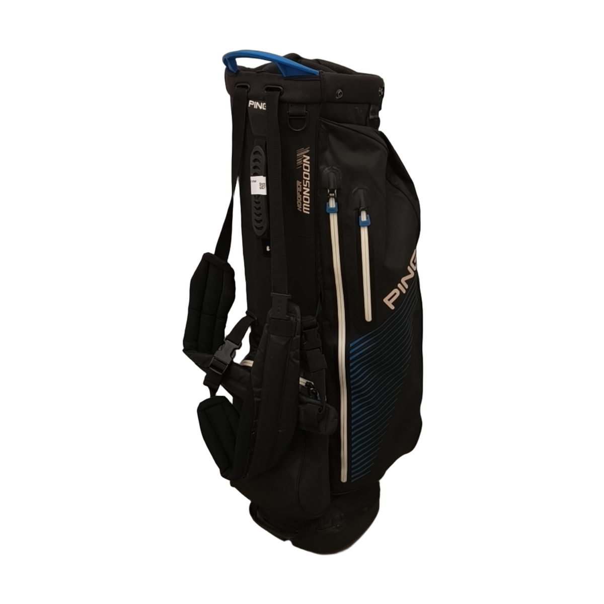 PING Hoofer Monsoon Golf Bag / 5-Way / Negro [model:birefnet-general] [bg:handrolled]