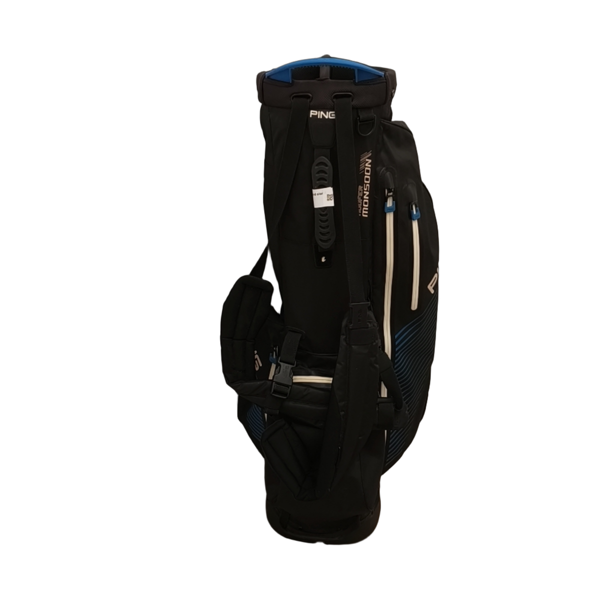 PING Hoofer Monsoon Golf Bag / 5-Way / Negro [model:birefnet-general] [bg:handrolled]