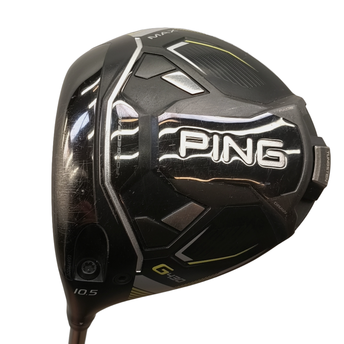 Venstre PING G430 Max Driver / Flex Stiff / Loft 10.5 [model:birefnet-general] [bg:handrolled]