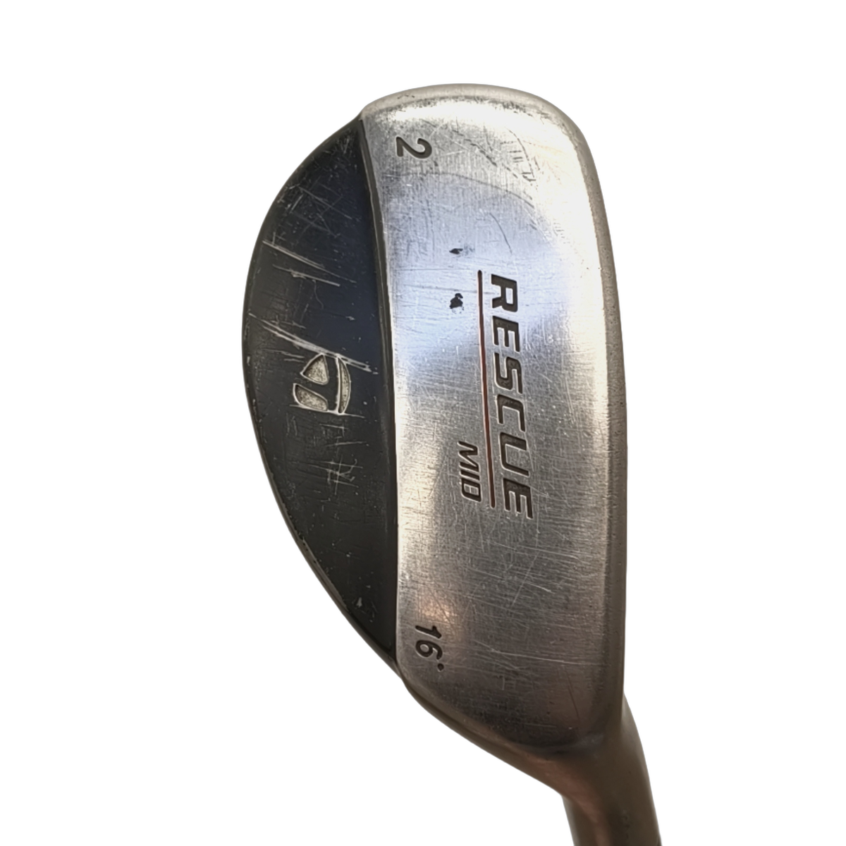 TaylorMade Rescue Hybrid / Flex Stiff / #2/16 [model:birefnet-general] [bg:handrolled]