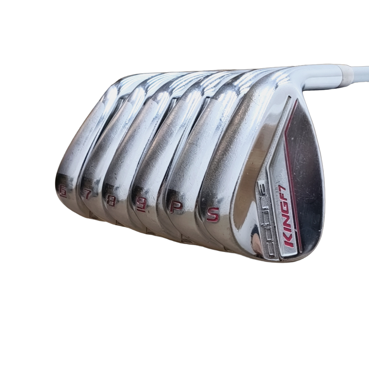 Cobra King F7 Jernsæt / 6-PW+SW / Flex Ladies / Grafit [model:birefnet-general] [bg:handrolled]