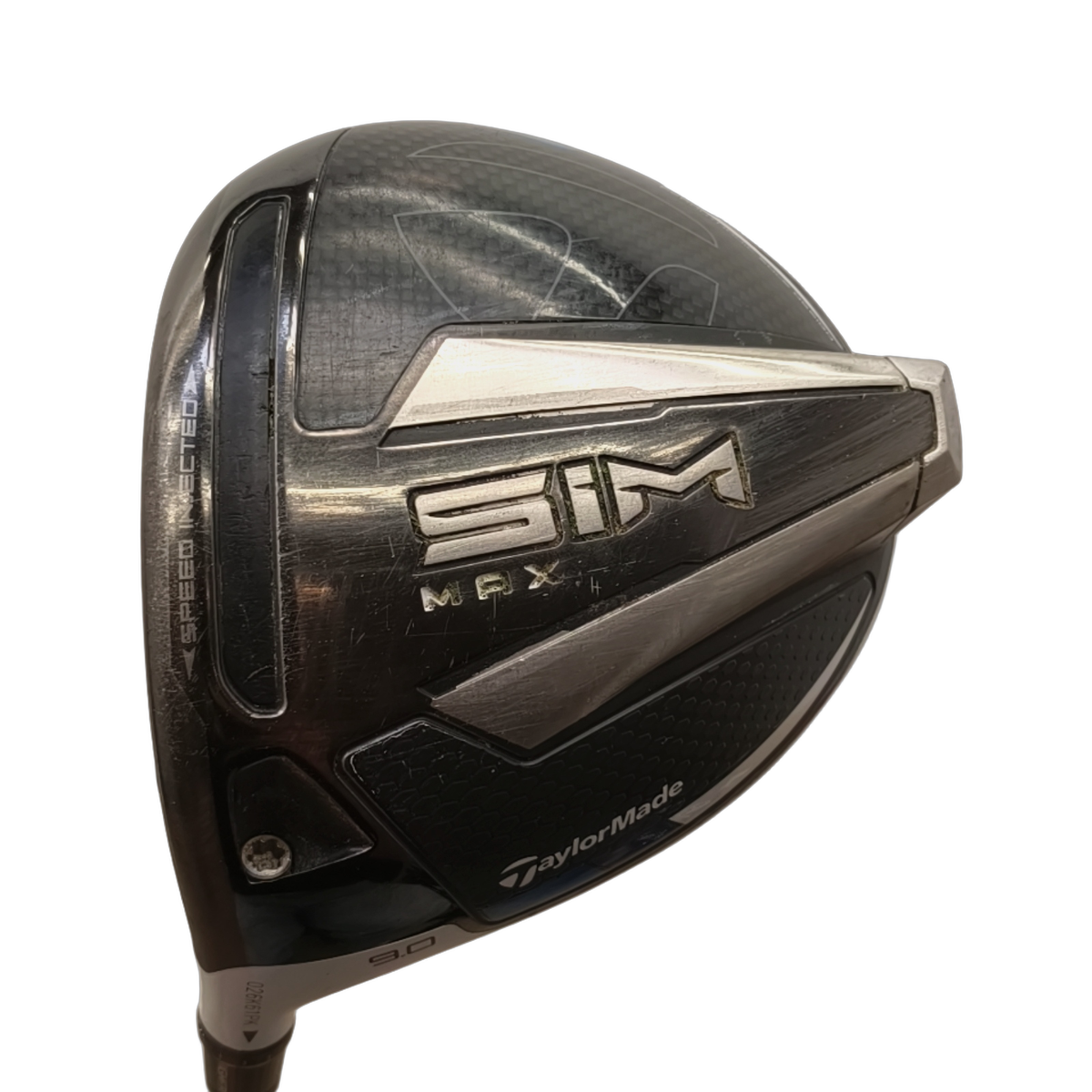 Vänster TaylorMade SIM Max Driver / Flex Stiff / Loft 9 [model:birefnet-general] [bg:handrolled]