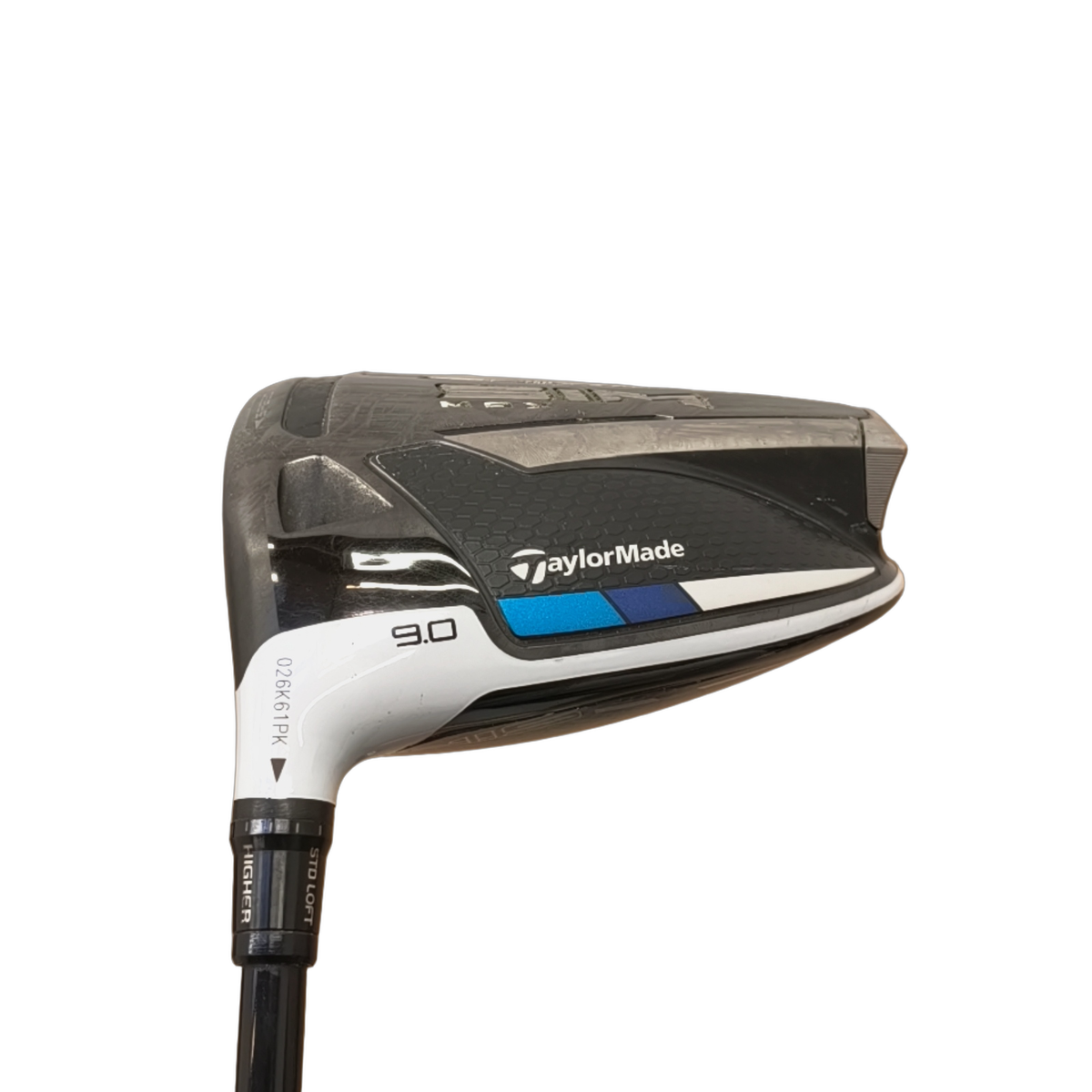 Vänster TaylorMade SIM Max Driver / Flex Stiff / Loft 9 [model:birefnet-general] [bg:handrolled]