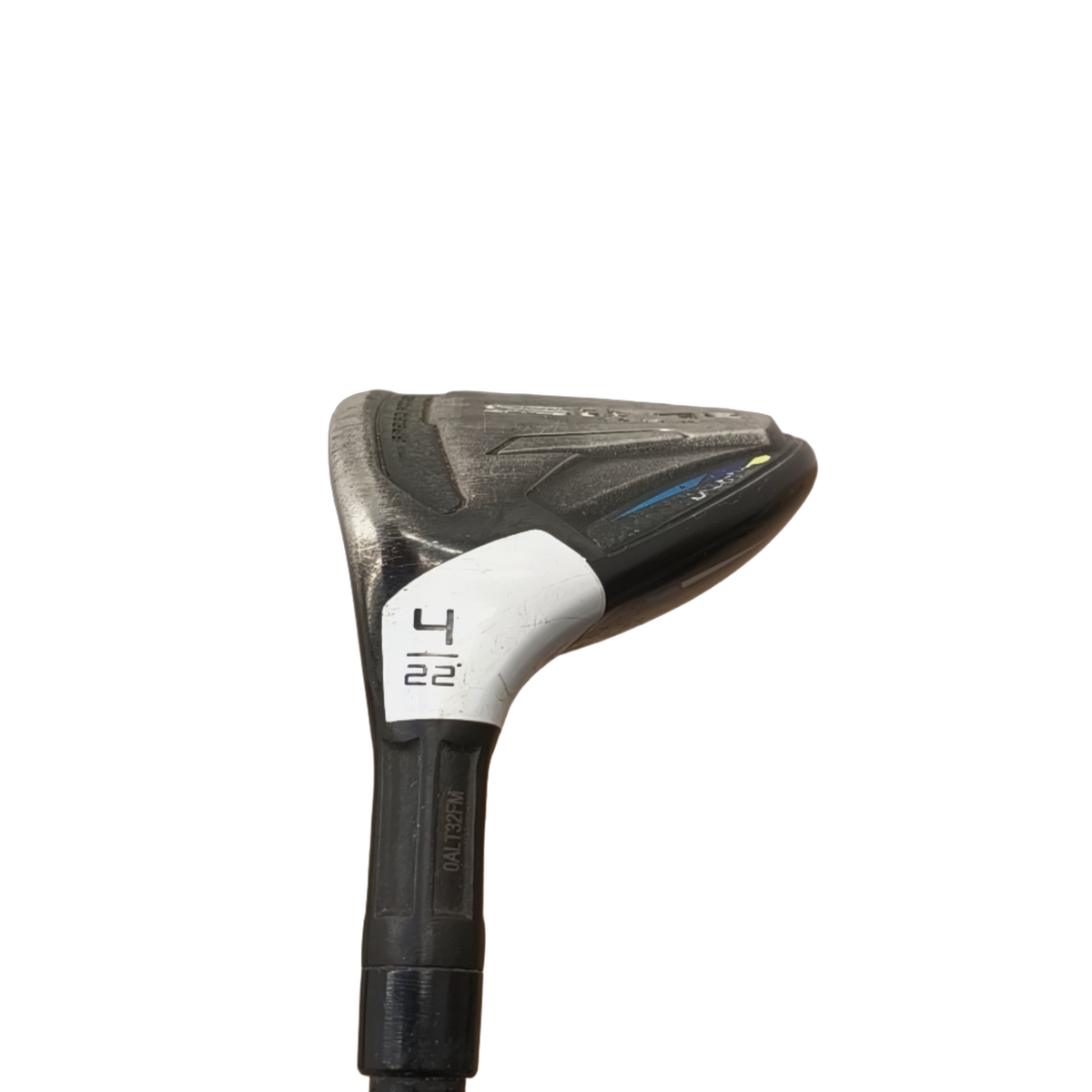 Vänster TaylorMade Sim 2 Max Hybrid / Flex Stiff / #4/22 [model:birefnet-general] [bg:handrolled]